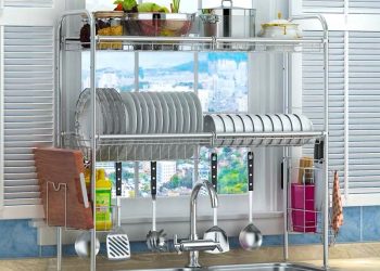 13 Rak Pinggan Mangkuk Stainless Steel Terbaik 2024