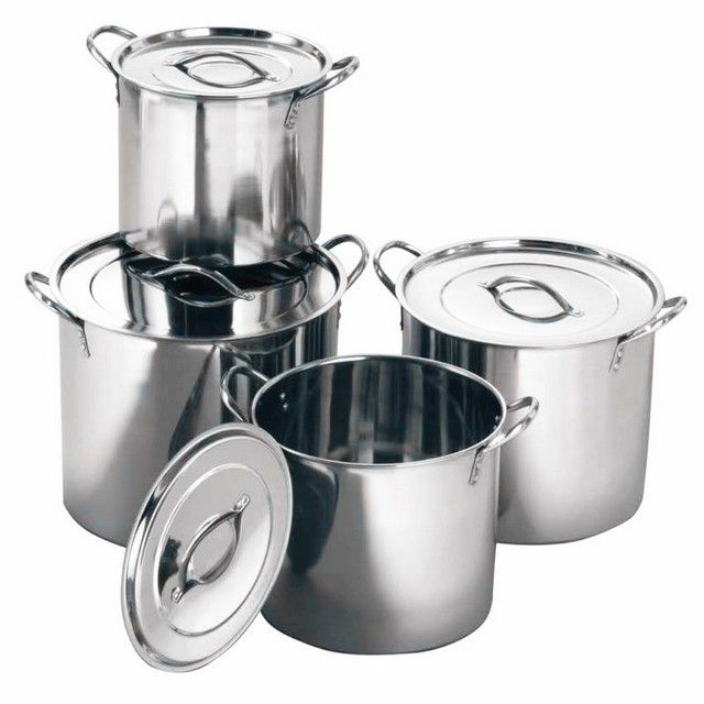 periuk sup stainless steel