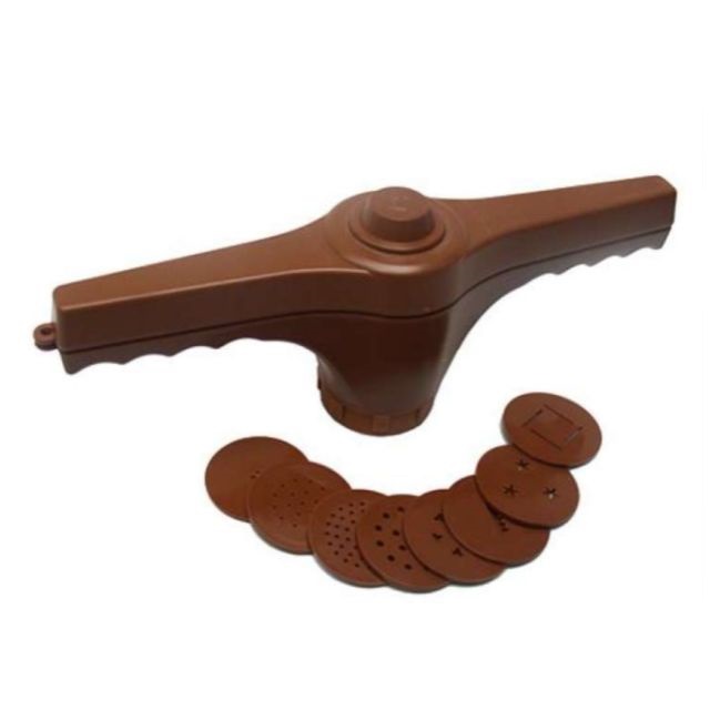 acuan nozzle aluminium kayu
