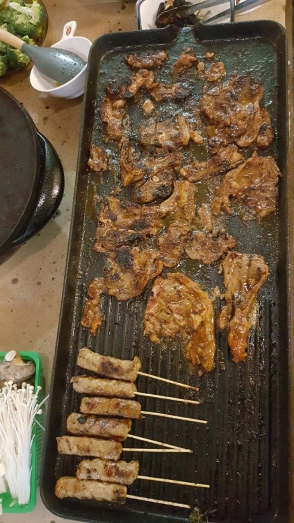Big electric bbq
