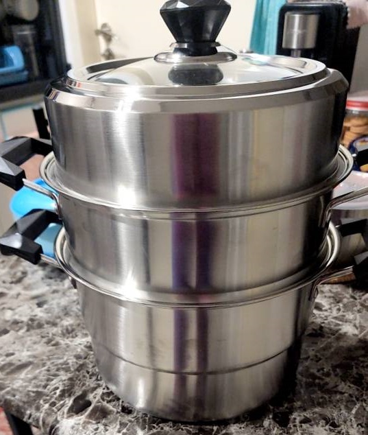 stainless steel steamer pot
