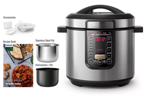 Cara guna periuk pressure cooker philips best sale