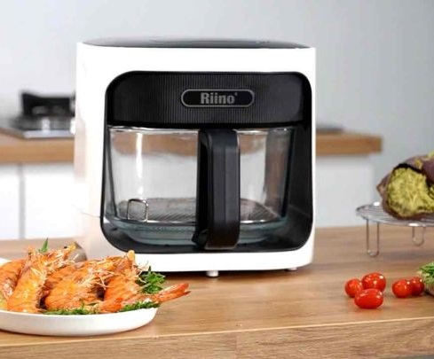 Riino Tough Glass AI Air Fryer