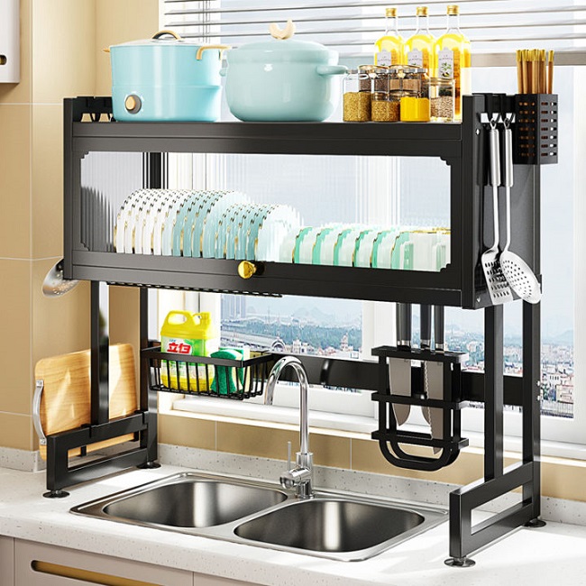 dust proof dish drainer