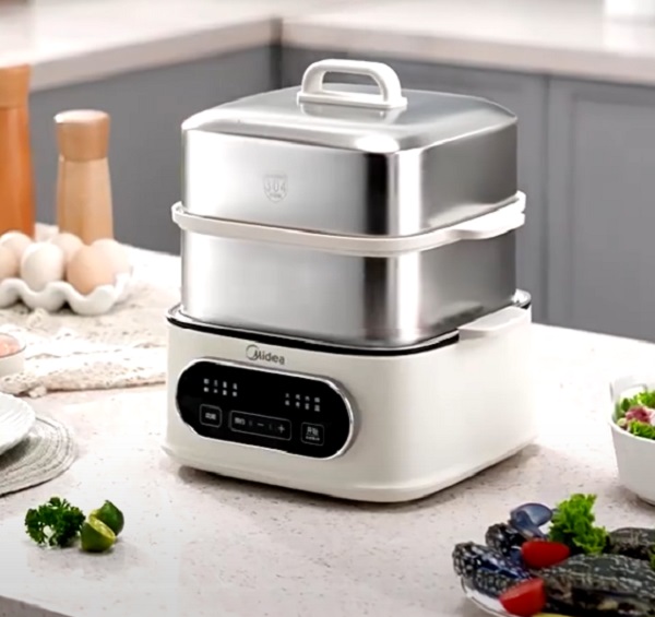 Midea steamer stainless steel